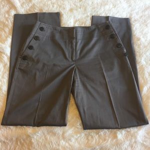 Loft Julie Sailor Trouser Gray Dress Pant 6